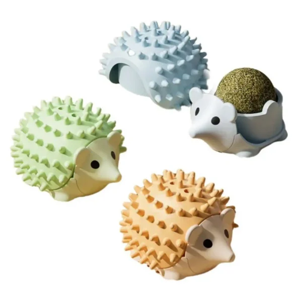 Zugo CATNIP HEDGEHOG TOY All.webp